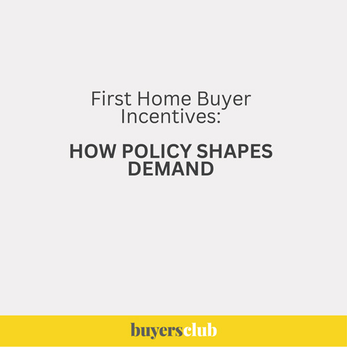 Policy Shapes Demand